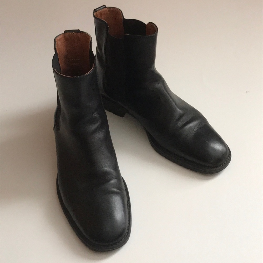 J Crew Black Ankle Boots Woman’s US 7 1/2
